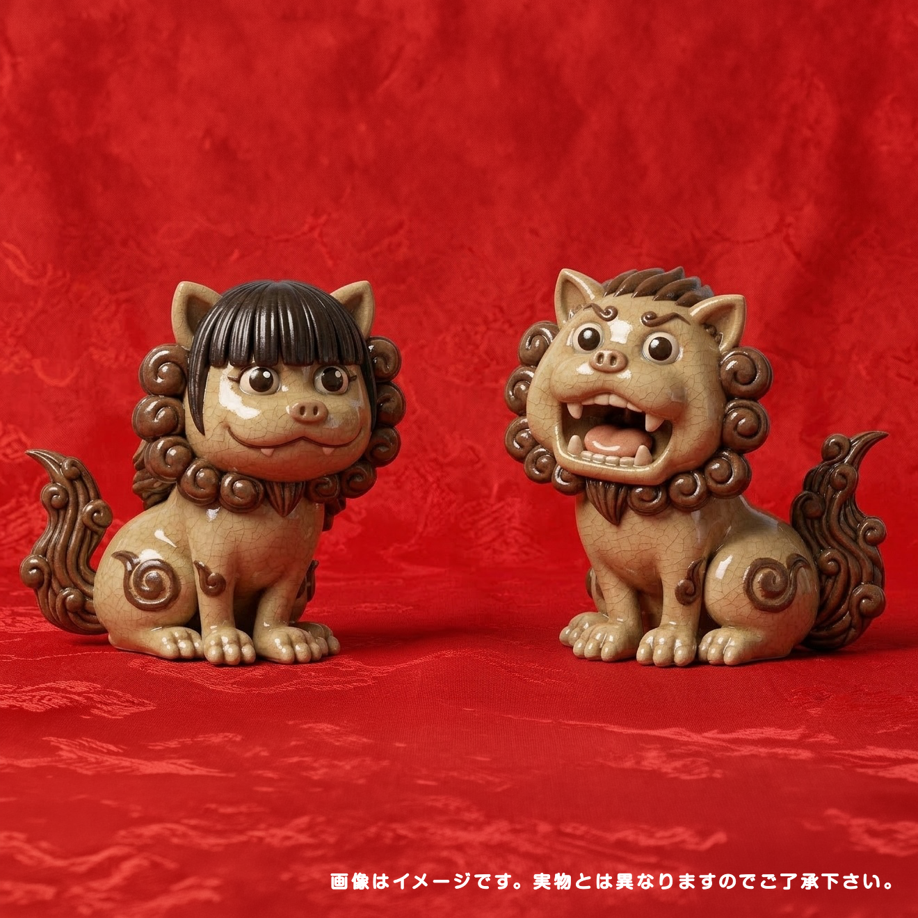 イノシシとシーサー ノヴ神&はやぶさの超魔除けシーサー | MFG(モノフシギ)