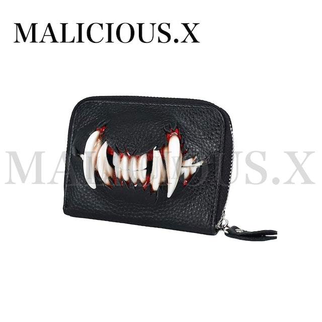【MALICIOUS.X】Cat fang folding wallet【受注生産】