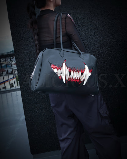 【MALICIOUS.X】Big cat fang Boston bag【受注生産】