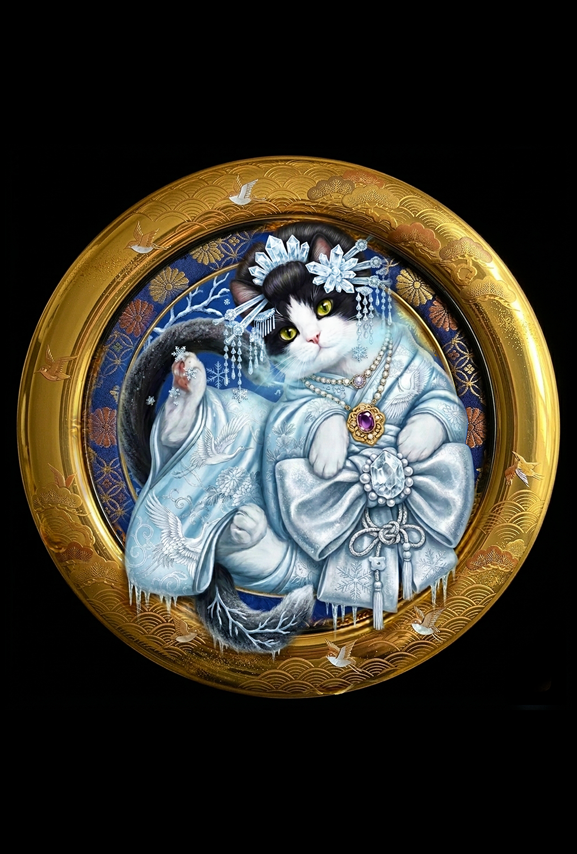 妖怪猫ポストカード【LouLouNoble】
