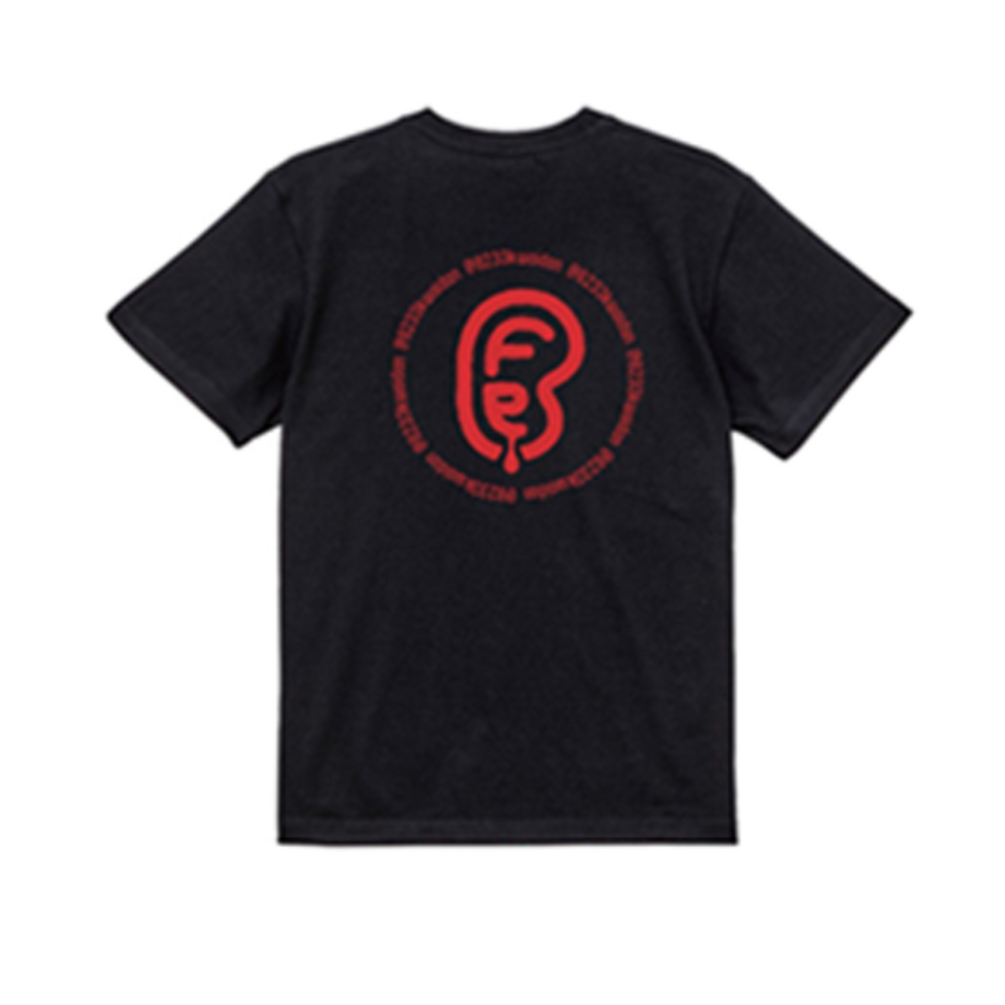 初耳怪談 ロゴTシャツ（B-type）ブラック