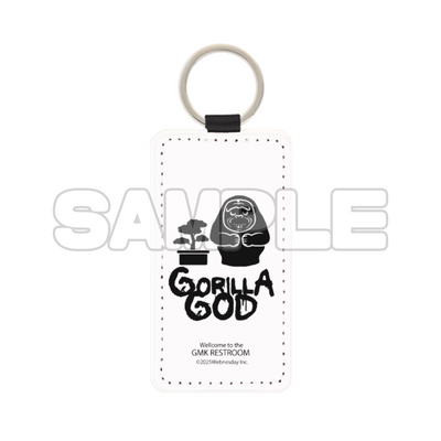 GORILLA GODレザー合皮キーホルダー