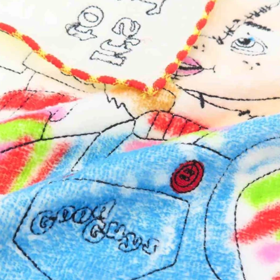 【ハンドタオル】CHUCKY チャッキー シャーリングミニタオル タイムトゥプレイタオル