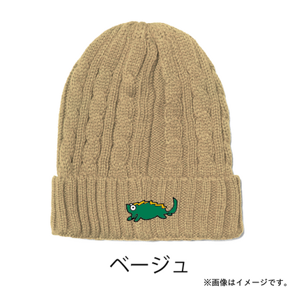 UMAZOO 刺繍ニットキャップ