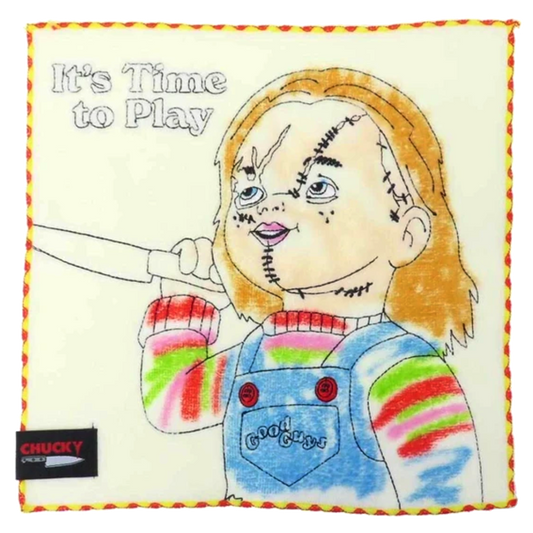 【ハンドタオル】CHUCKY チャッキー シャーリングミニタオル タイムトゥプレイタオル