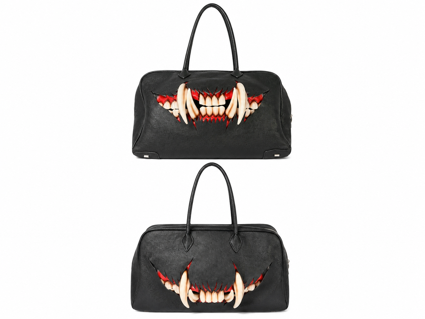 【MALICIOUS.X】Big Cat fang Boston bag（L）