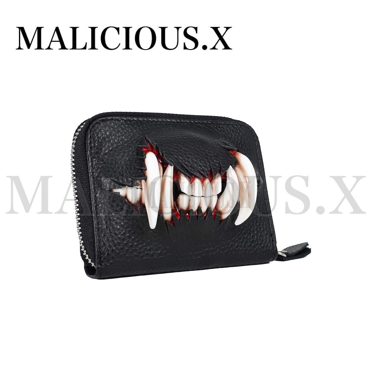 【MALICIOUS.X】Cat fang folding wallet【受注生産】