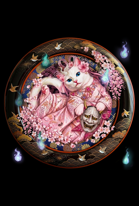 妖怪猫ポストカード【LouLouNoble】