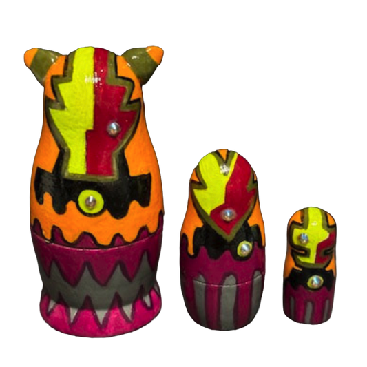 エイリアンマトリョーシカ（小）-3体セット- （ゲルーゴTP3）