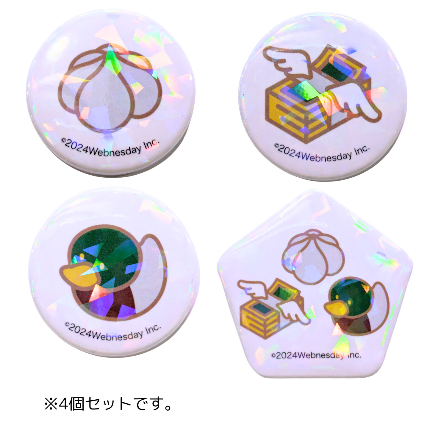 【再販】GMKホログラム缶バッジセット