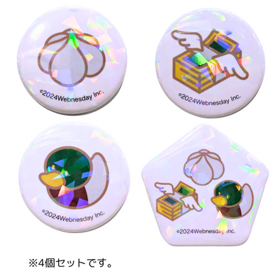 【再販】GMKホログラム缶バッジセット
