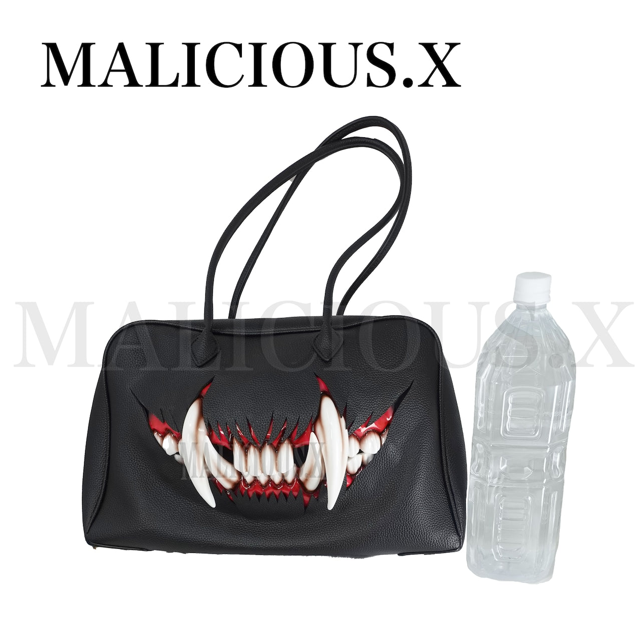 【MALICIOUS.X】Big cat fang Boston bag【受注生産】