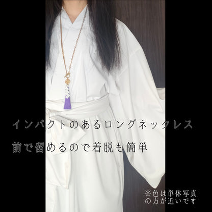 邪気祓いステンレスネックレス