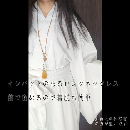 邪気祓いステンレスネックレス
