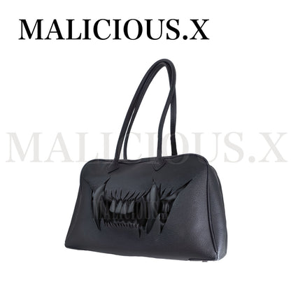 【MALICIOUS.X】Big cat fang Boston bag【受注生産】