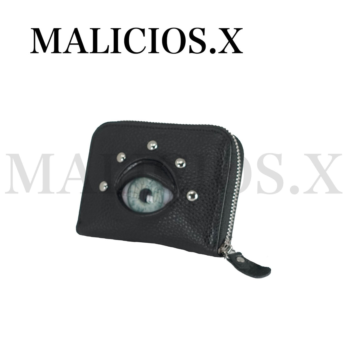 【MALICIOUS.X】Eye folding wallet 【受注生産】