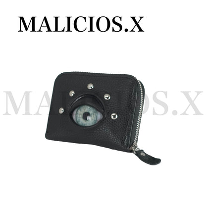 【MALICIOUS.X】Eye folding wallet 【受注生産】