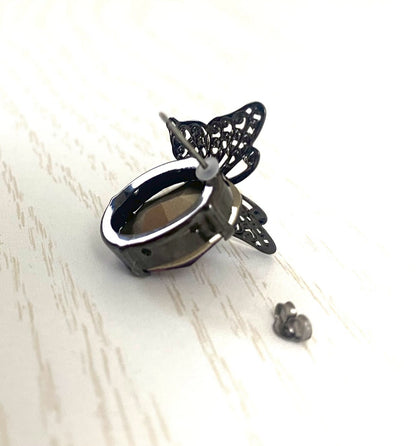 【BfP】アシンメトリーバタフライ・ピアス