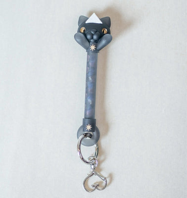 【NFCタグ付き】黒猫幽霊ステッキ