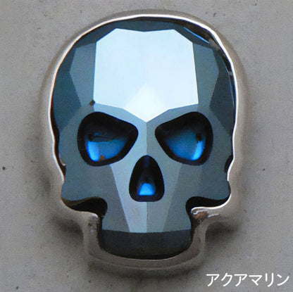 ドクロクリスタルピンズ