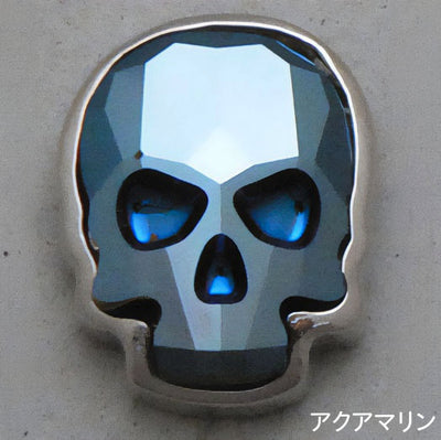 ドクロクリスタルピンズ