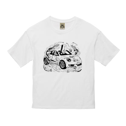 【hellbent lab.コラボ】ハニトラ梅木お化けカーの旅　完走応援Tシャツ