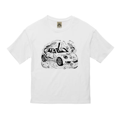 【hellbent lab.コラボ】ハニトラ梅木お化けカーの旅　完走応援Tシャツ